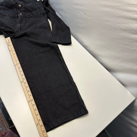 Levi’s Womens XS Denim Iconic Jumpsuit Standard Fit Black Cotton Western NWT - Picture 16 of 16